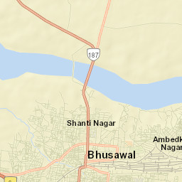 Bhusawal Street Map