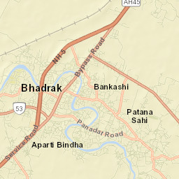 Bhadrakh Street Map