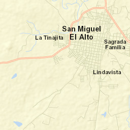 San Miguel el Alto Street Map