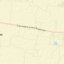 El CERESO Street Map