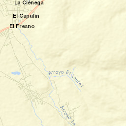Ojo de Agua del Refugio Street Map