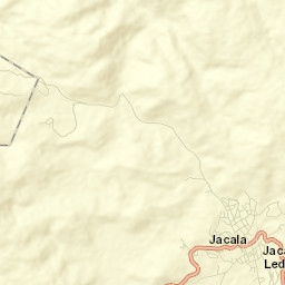 Jacala Street Map
