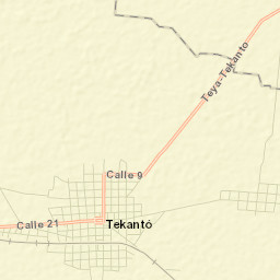 Tekanto Street Map