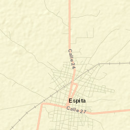 Espita Street Map