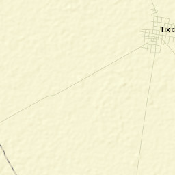 Tixcancal Street Map