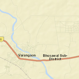 Varangaon Street Map