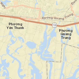 Thành Phố Uông Bí Street Map