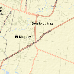 Monte Grande Street Map