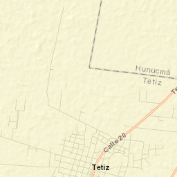 Tetiz Street Map