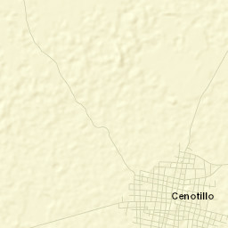 Cenotillo Street Map