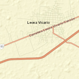 Leona Vicario Street Map