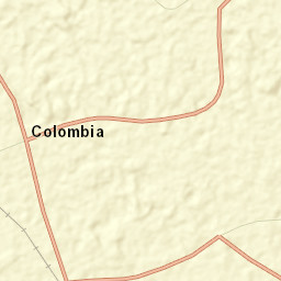 Colombia Street Map