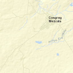 Mezcala Street Map