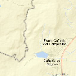 Purísima del Rincón Street Map