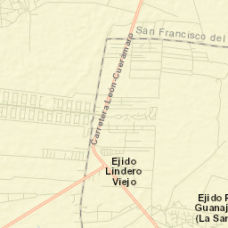 Plan Guanajuato (La Sandía) Street Map
