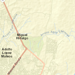 Colonia San Luis Rey Street Map