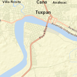 Santiago de la Peña Street Map