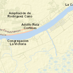 La Victoria (La Peñita) Street Map