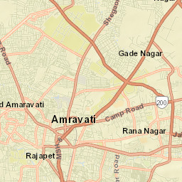 Amravati Street Map