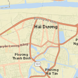 Hải Dương Street Map