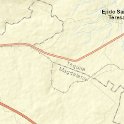 Santa Teresa Street Map
