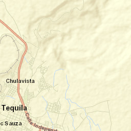 Tequila Street Map