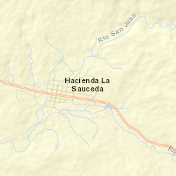 La Sauceda Street Map