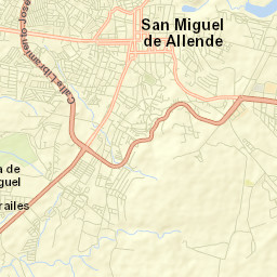 San Miguel de Allende Street Map