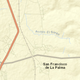 Puerto de Carroza Street Map