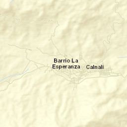 Calnali Street Map
