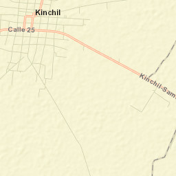 Kinchil Street Map