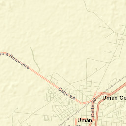Uman Street Map