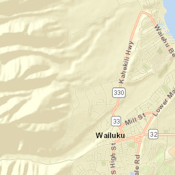 Wailuku Street Map