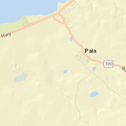 Paia Street Map