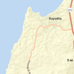 Sayulita Street Map