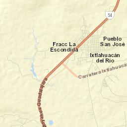 Ixtlahuacán del Río Street Map
