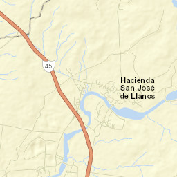 San José de Llanos Street Map