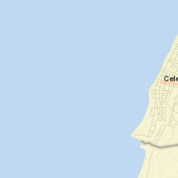 Celestún Street Map