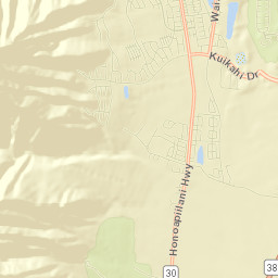 Waikapū Street Map