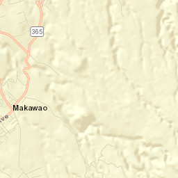 Makawao Street Map