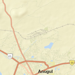 Angul Street Map