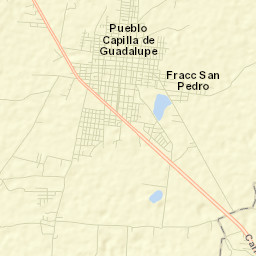 Capilla de Guadalupe Street Map