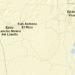 San Vicente Street Map