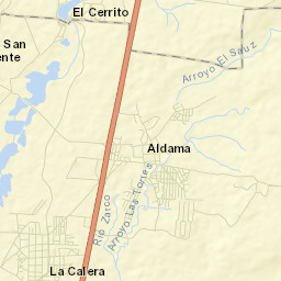 La Calera Street Map