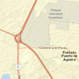 Puerto de Aguirre Street Map
