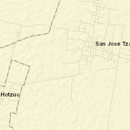 San José Tzal Street Map
