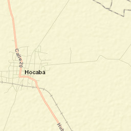 Hocaba Street Map