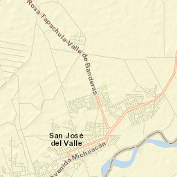 San José del Valle Street Map