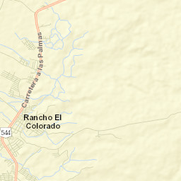 El Zancudo Street Map