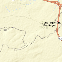 Santiaguito Street Map